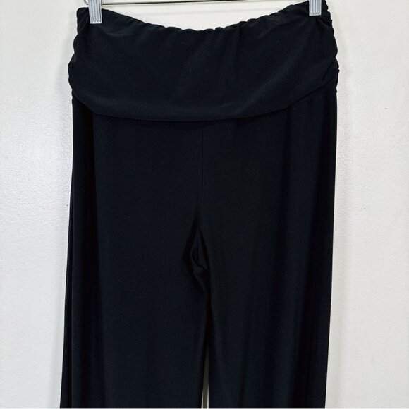 Frank Lyman Palazzo Wide Leg Ruched Drape Pant, size 10 - Picture 9 of 14